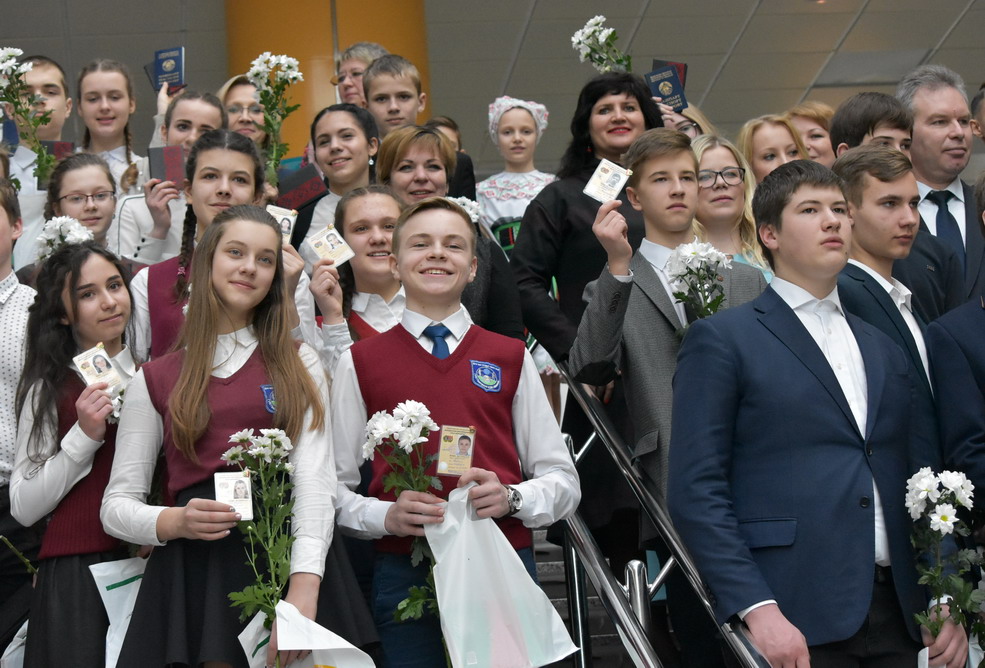"Tickets to Adult Life" Are Given to Young Citizens in the National Library Belarus
