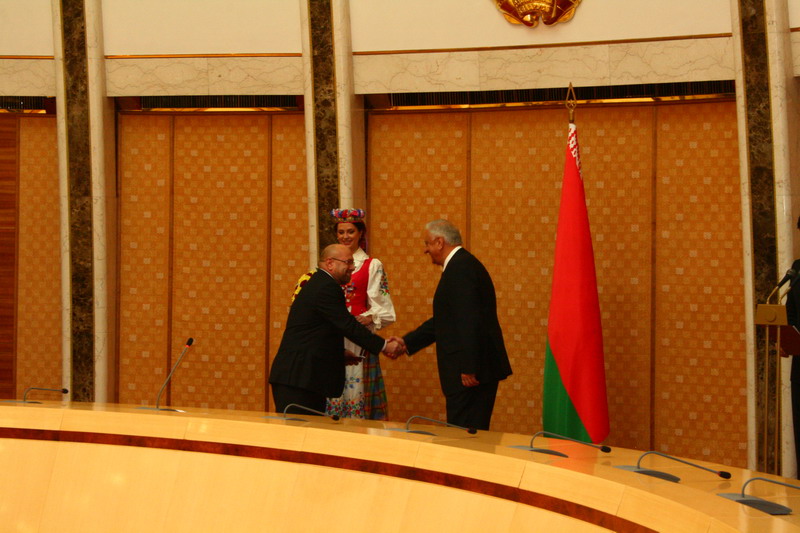 Вручение государственных наград Республики Беларусь