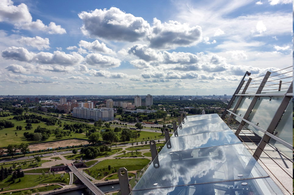 Enjoy a Bird's-Eye View of Minsk on the Observation Deck