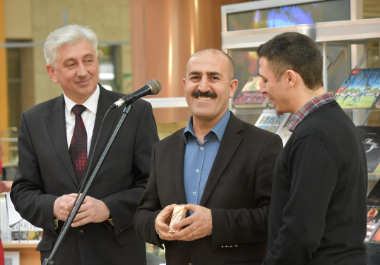 The National Library of Belarus Accepts Gifts from the National Library of Turkey