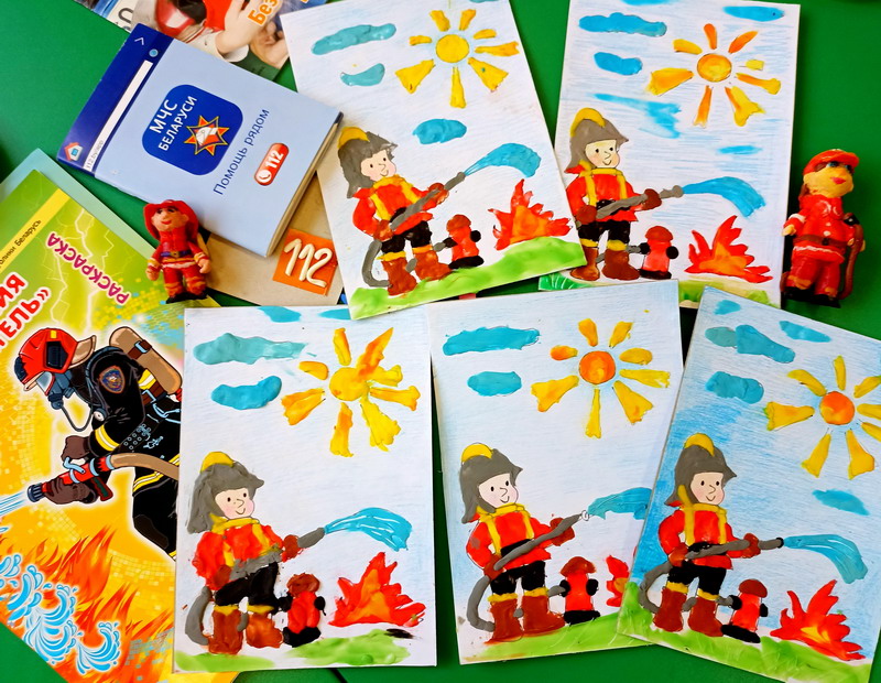 A Creative Workshop Session “A Small Fireman” 