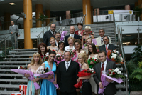 Выпускники в гостях у Национальной библиотеки Беларуси