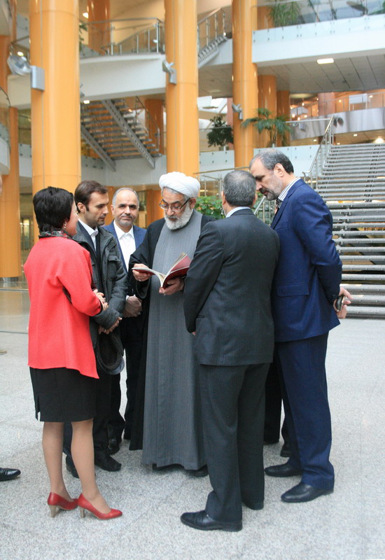 Visit of the delegation of Iran