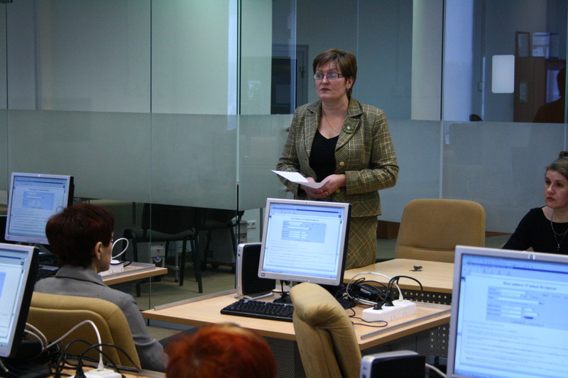 Creative laboratory on formation of the database “Scientists of Belarus”