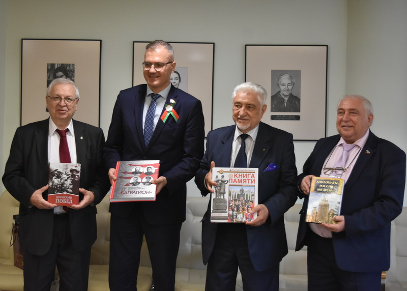 A delegation of veterans of the Ministry of Foreign Affairs of the Russian Federation and the Veterans of the Diplomatic Service Foundation visited the National Library   