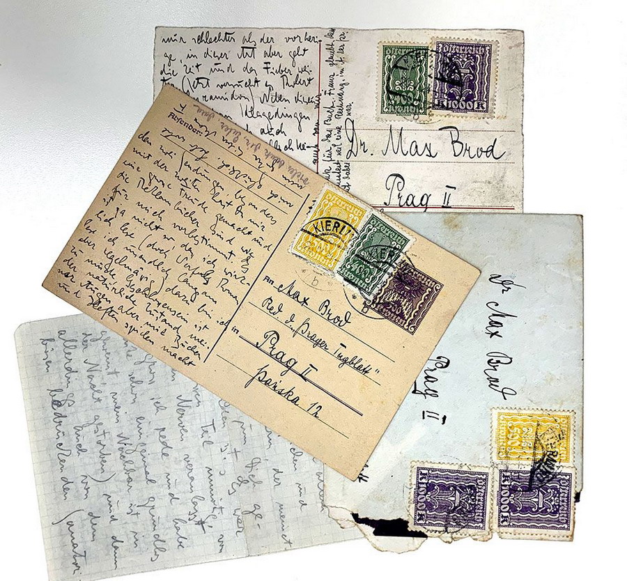 Коллекция Франца Кафки Национальной библиотеки Израиля вышла в Интернет