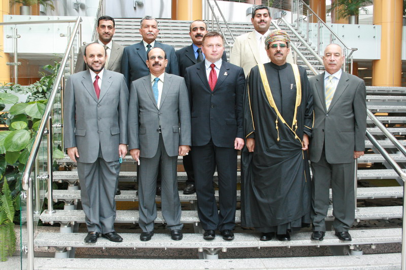 Delegation of the Ministry of Internal Affairs of the Sultanate of Oman visited the Library
