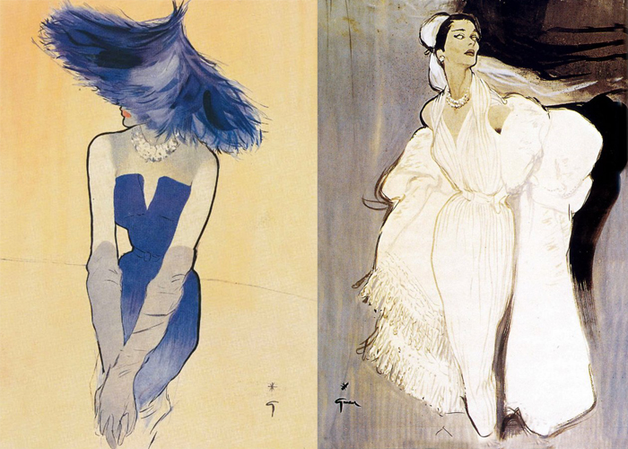 Последний рыцарь парижской моды: как аристократ Рене Грюо стал культовым модным иллюстратором
