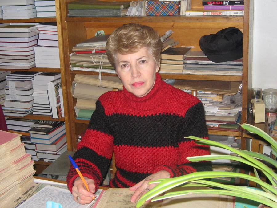 Congratulations on the 75th anniversary of the veteran National Library, Valentina Ermishkina