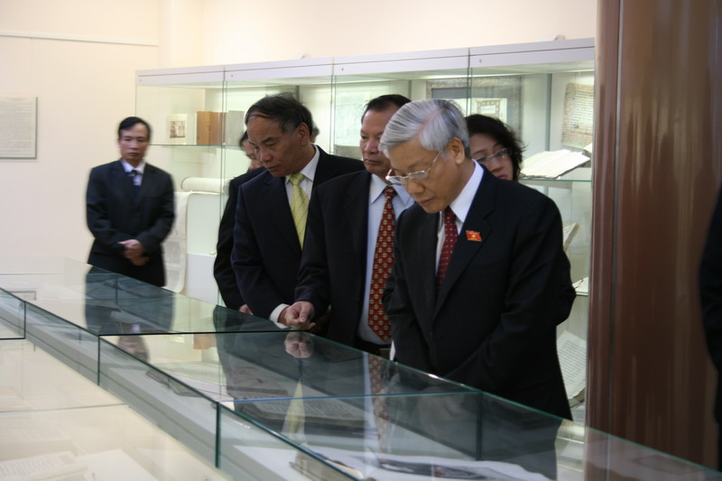 Vietnamese delegation visited the Library