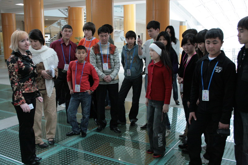 Participants of the EURASEC  Festival visited the Library