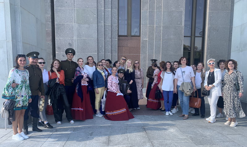 Library staff at the Days of Culture of the Rostov region