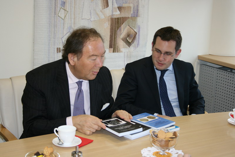Ambassador of Italy visited the NLB
