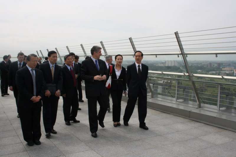 Национальную библиотеку Беларуси посетила китайская парламентская делегация
