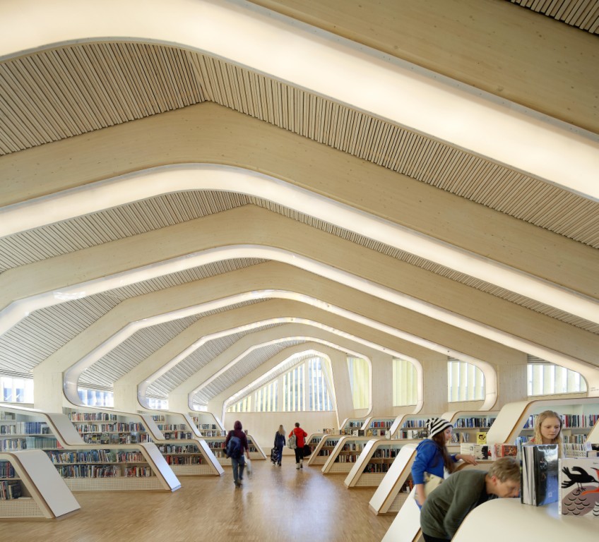 Библиотека Веннесла в Норвегии