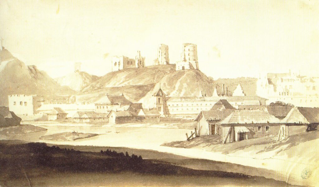 Ф. Смуглевіч. Віленскі замак. 1785 г.