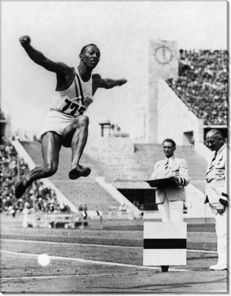 Джесси Оуэнс. Олимпиада в Берлине.1936 г. https://humaninside.ru