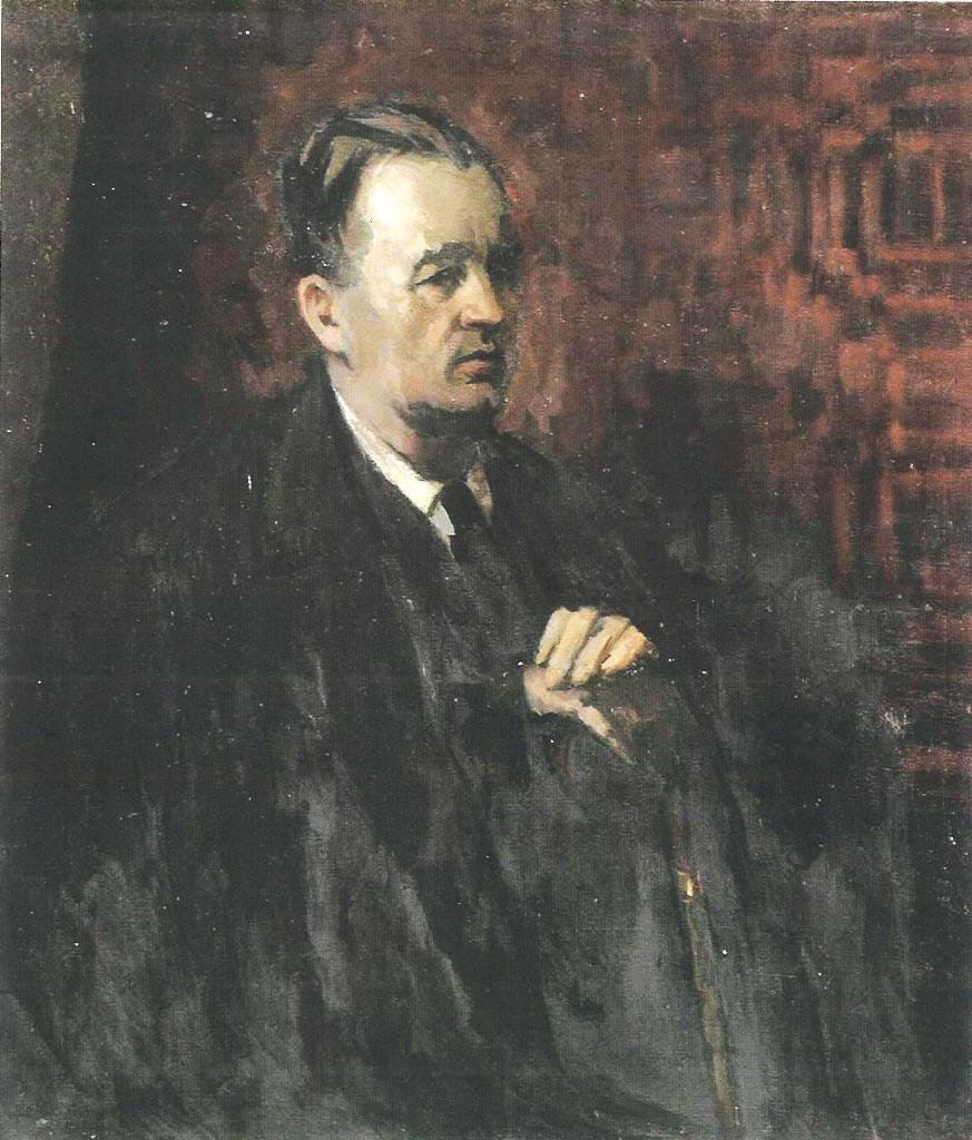 И. Ахремчик. Портрет Кузьмы Чорного. 1943 г.