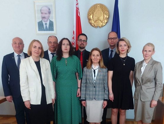 Рабочая встреча с руководством Высшей аттестационной комиссии Республики Беларусь 